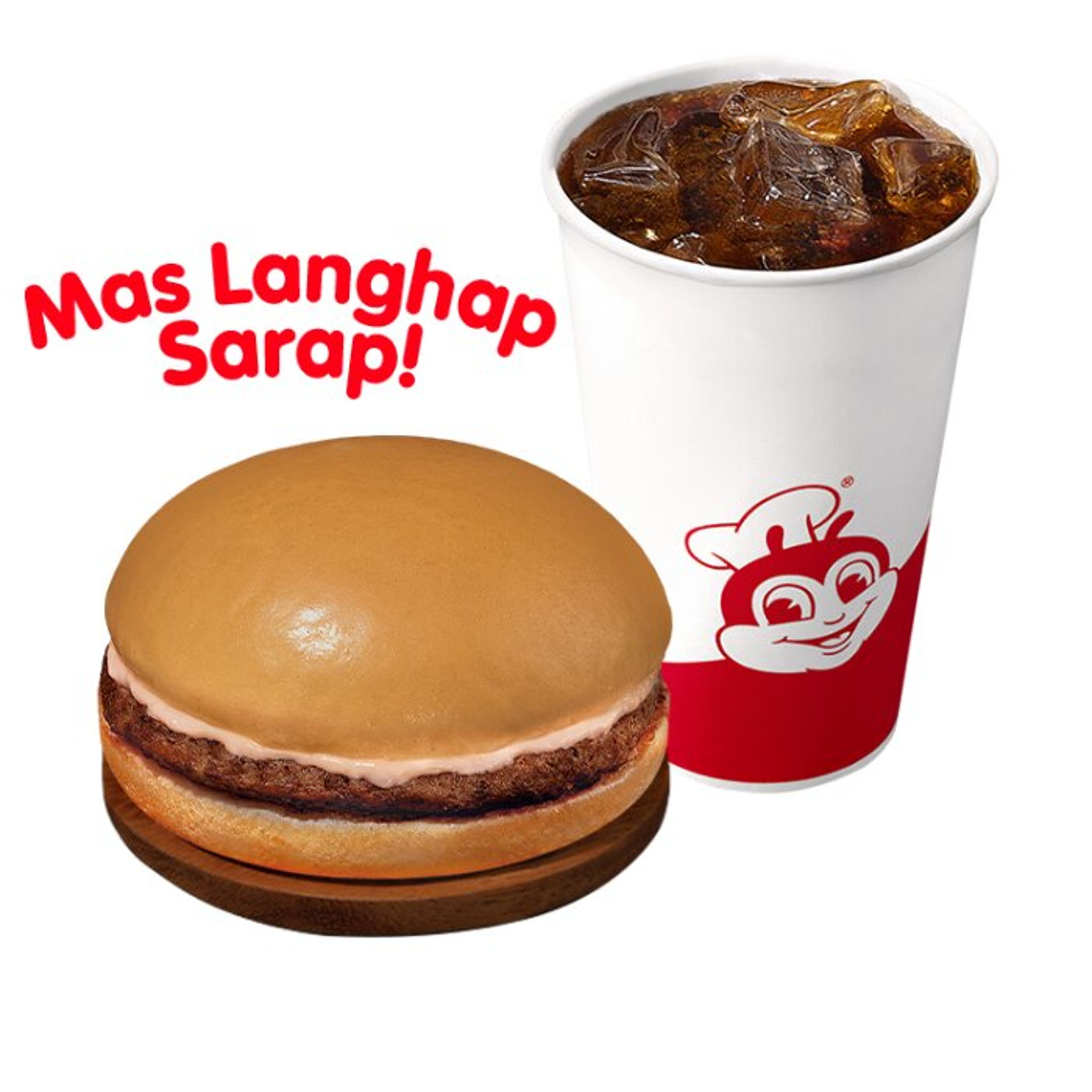 Yumburger w/ Drink | Burgers Near Me | Jollibee Philippines
