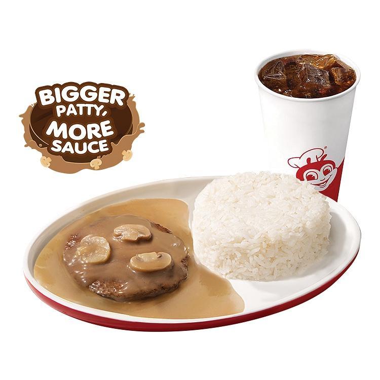 Burger Steak w/ Drink
