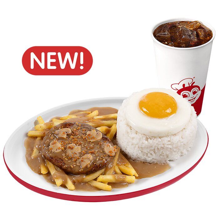 1-pc. Burger Steak Supreme w/ Drink