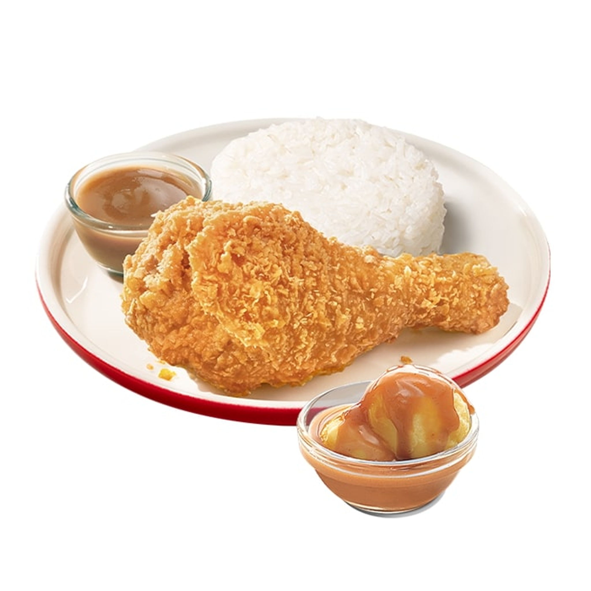 1 - pc. Chickenjoy w/ Mashed Potato | Chickenjoy Near Me | Jollibee ...