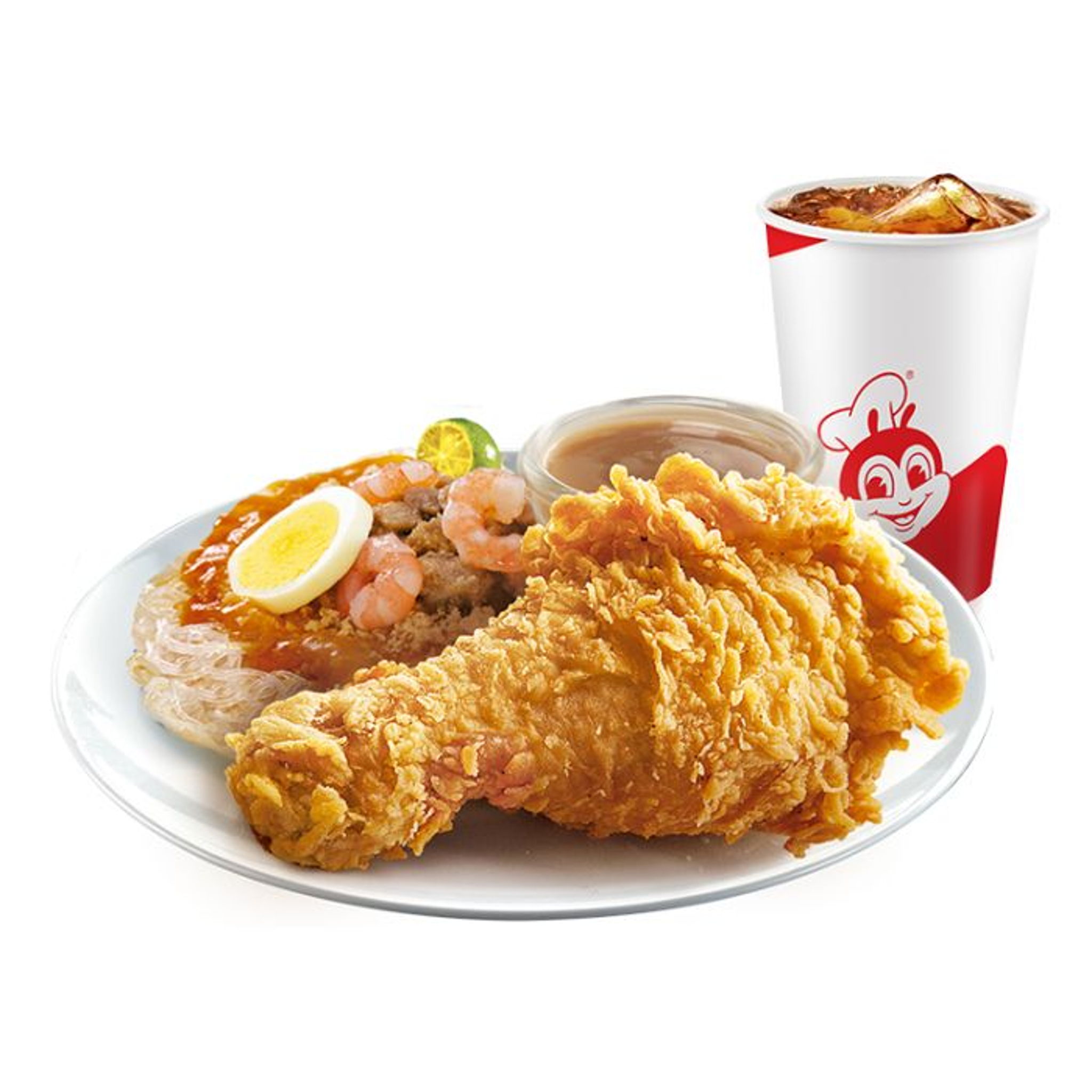 1 - pc. Chickenjoy w/ Palabok w/ Drink | Chickenjoy Near Me | Jollibee ...