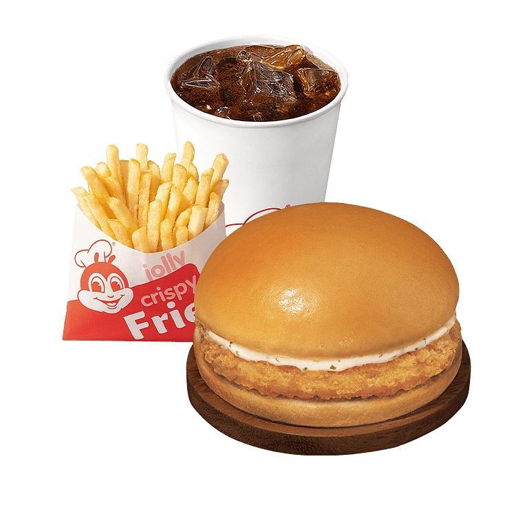 Crunchy Chicken Sandwich w/ Fries & Drink
