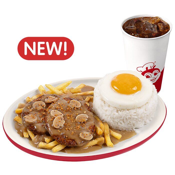 2-pc. Burger Steak Supreme w/ Drink