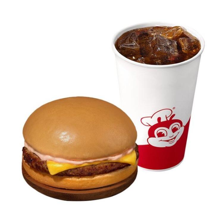Cheesy Yumburger w/ Drink