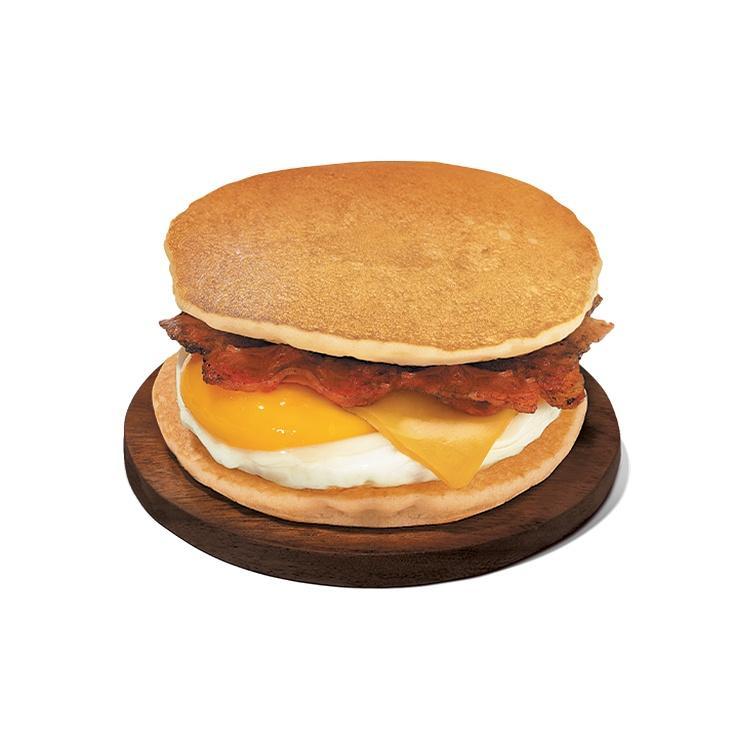 Bacon, Egg, & Cheese Pancake Sandwich Solo