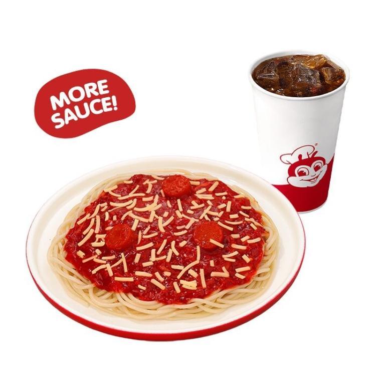 Jolly Spaghetti w/ Drink